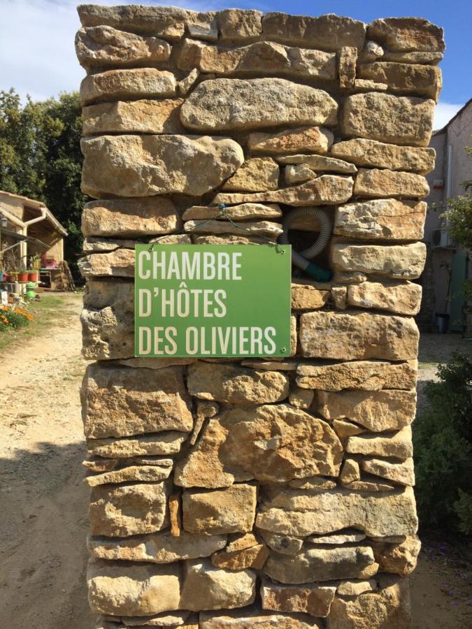 Chambre D'Hotes Des Oliviers Hotel La Roque-sur-Ceze Luaran gambar